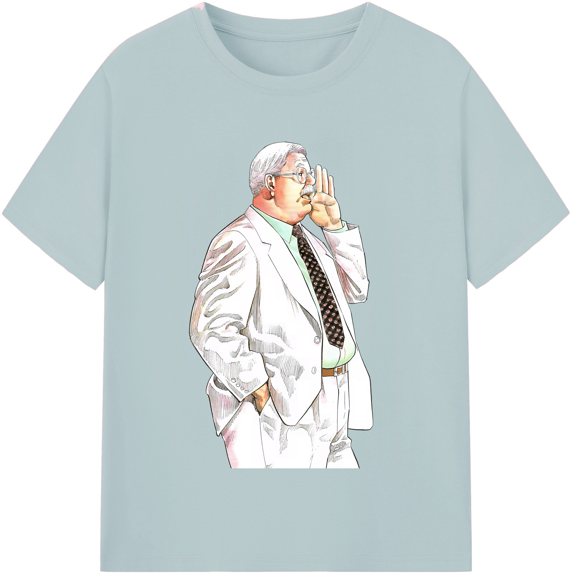 SLAM DUNK／スラムダンク 綿100％半袖Tシャツ（フロントプリント）